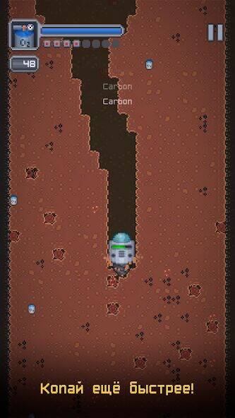 Скачать взломанную Dig Odyssey Копатель в космосе [Много монет] MOD apk на Андроид