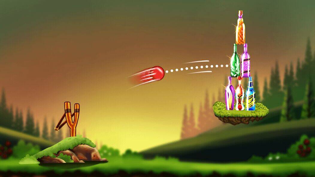 Скачать взломанную Стрельба по бутылкам 2 [Бесплатные покупки] MOD apk на Андроид