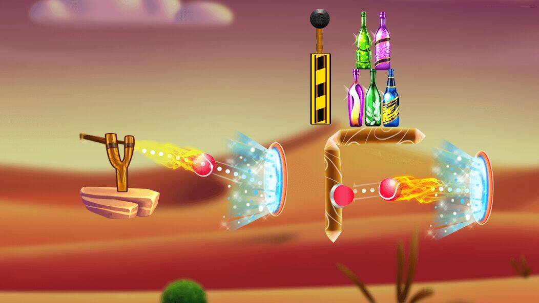 Скачать взломанную Стрельба по бутылкам 2 [Бесплатные покупки] MOD apk на Андроид
