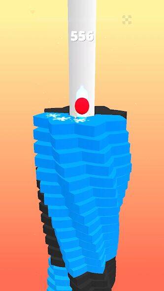 Скачать взломанную Stack Ball Bump Bump [Бесплатные покупки] MOD apk на Андроид