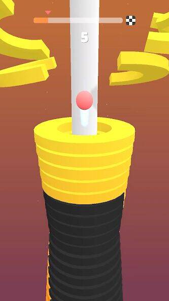 Скачать взломанную Stack Ball Bump Bump [Бесплатные покупки] MOD apk на Андроид