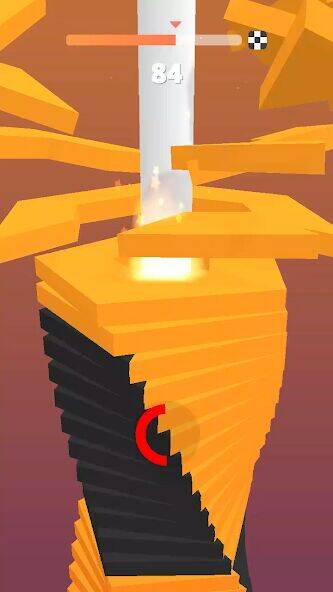 Скачать взломанную Stack Ball Bump Bump [Бесплатные покупки] MOD apk на Андроид