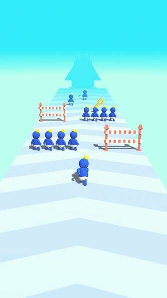Скачать взломанную Merge Rainbow: 3D Run [Мод меню] MOD apk на Андроид