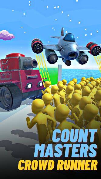 Скачать взломанную Count Masters Crowd Runner [Мод меню] MOD apk на Андроид