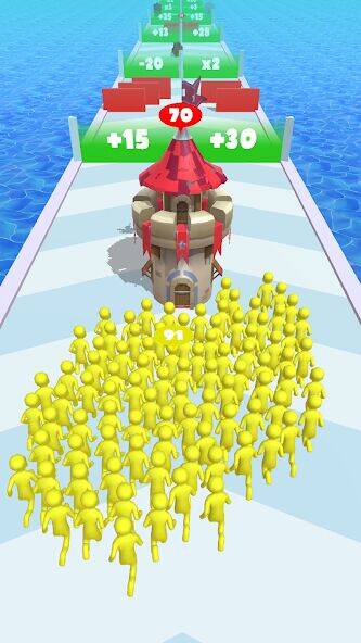 Скачать взломанную Count Masters Crowd Runner [Мод меню] MOD apk на Андроид