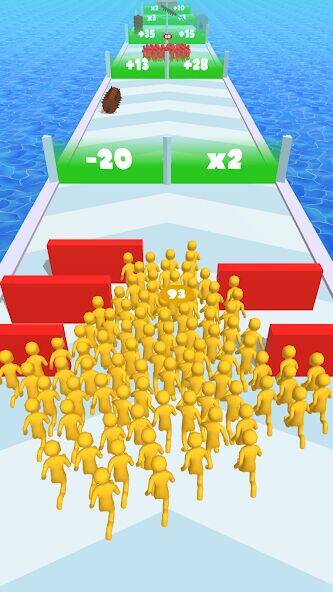 Скачать взломанную Count Masters Crowd Runner [Мод меню] MOD apk на Андроид