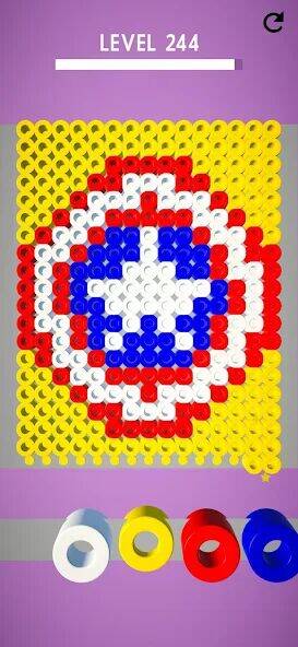 Скачать взломанную Hama Beads: Colorful Puzzles [Много денег] MOD apk на Андроид