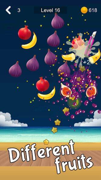 Скачать взломанную Fruit Sniper [Много денег] MOD apk на Андроид
