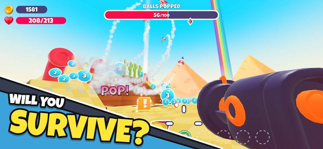 Скачать взломанную Super Balls 3D [Бесплатные покупки] MOD apk на Андроид