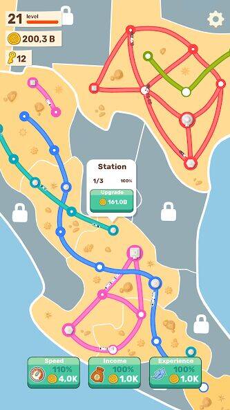Скачать взломанную State Railroad: Train Game [Много монет] MOD apk на Андроид