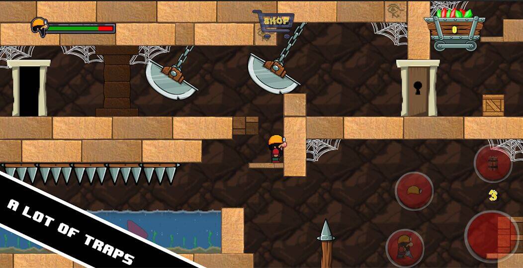 Скачать взломанную Dan the Dungeon Digger [Мод меню] MOD apk на Андроид