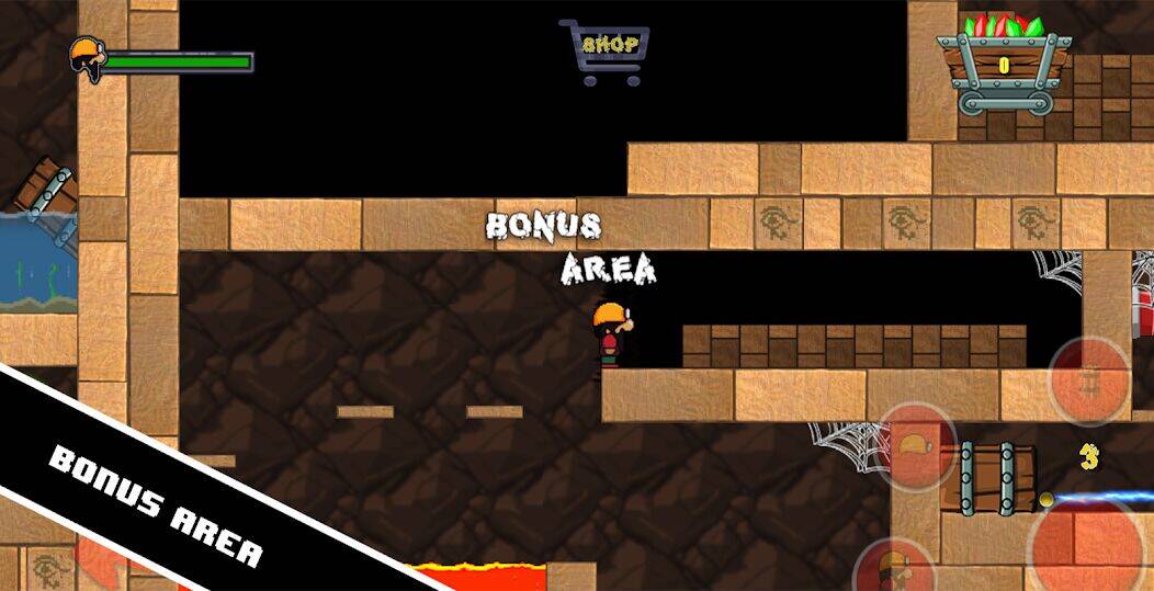 Скачать взломанную Dan the Dungeon Digger [Мод меню] MOD apk на Андроид