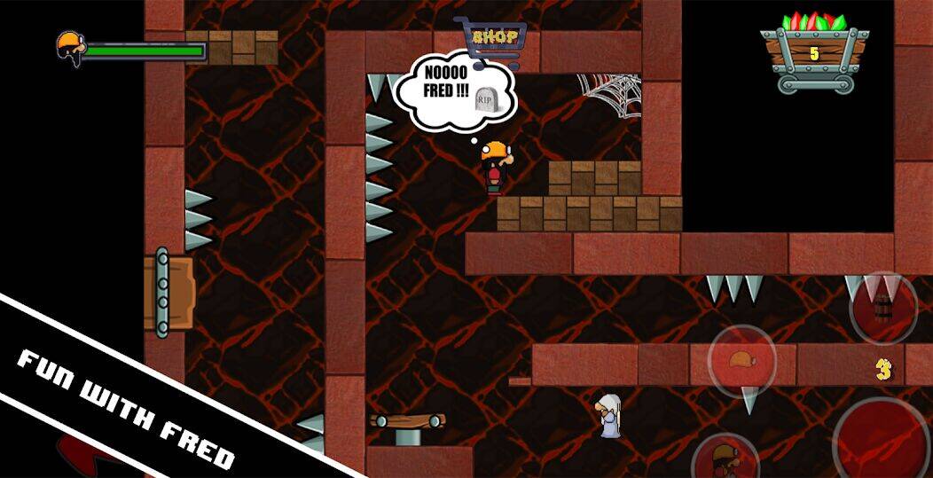 Скачать взломанную Dan the Dungeon Digger [Мод меню] MOD apk на Андроид