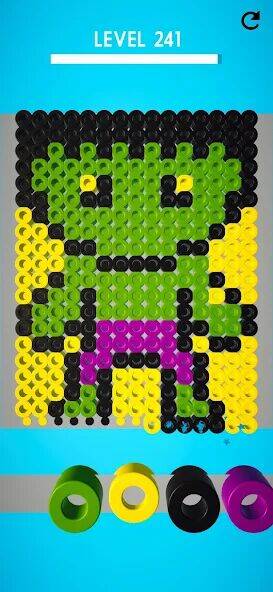 Скачать взломанную Hama Beads: Colorful Puzzles [Мод меню] MOD apk на Андроид