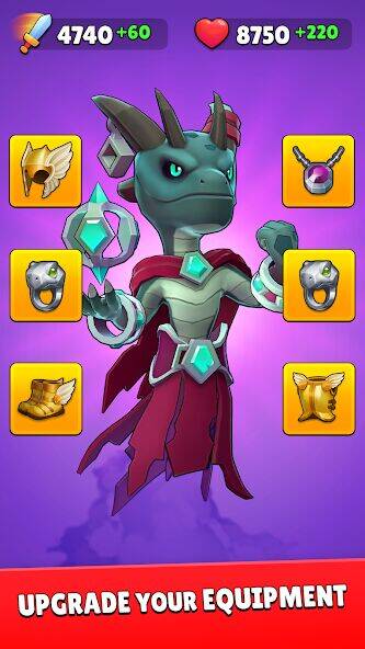 Скачать взломанную Dragono: Лучники и Драконы [Много денег] MOD apk на Андроид