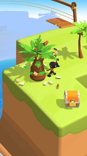 Скачать взломанную Stranded Island [Много монет] MOD apk на Андроид