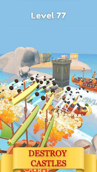 Скачать взломанную Merge Pirates [Бесплатные покупки] MOD apk на Андроид