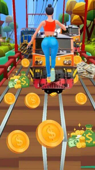Скачать взломанную Subway 3d Rush Runner Game [Мод меню] MOD apk на Андроид