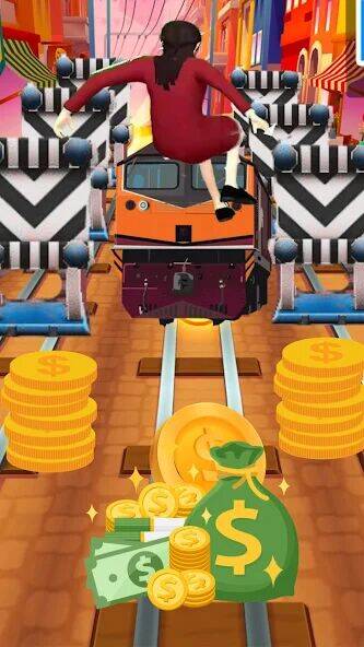 Скачать взломанную Subway 3d Rush Runner Game [Мод меню] MOD apk на Андроид