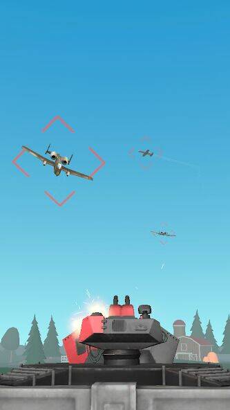 Скачать взломанную Air Defense: Военные самолеты [Много монет] MOD apk на Андроид