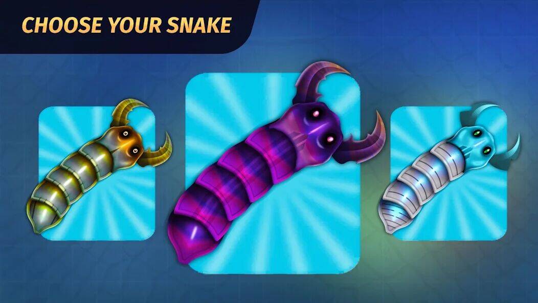 Скачать взломанную Змейка и Черви: Игра червячки [Много денег] MOD apk на Андроид
