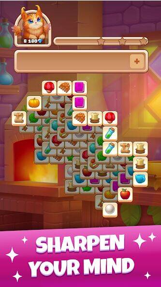 Скачать взломанную Tile Yard: Matching Game [Много монет] MOD apk на Андроид