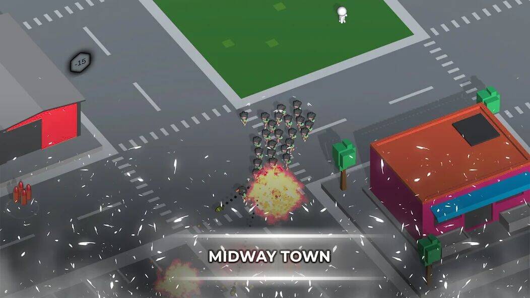 Скачать взломанную Crowd War - Action Game [Много монет] MOD apk на Андроид
