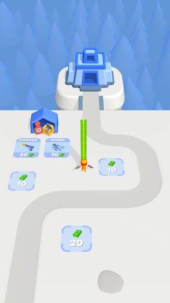 Скачать взломанную Tower Defense - Idle Rush Game [Много денег] MOD apk на Андроид