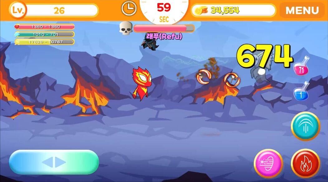 Скачать взломанную Sprit of Fire Ifrt [Мод меню] MOD apk на Андроид