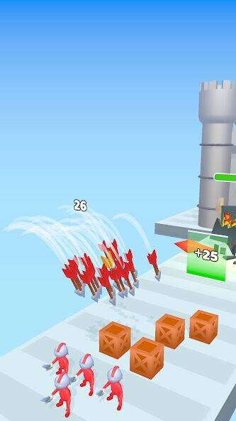 Скачать взломанную Flippy Arrow [Много монет] MOD apk на Андроид