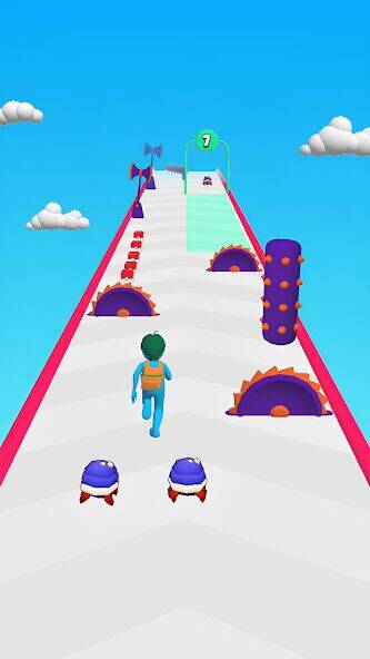 Скачать взломанную Merge Run Pocketmon 3D Battle [Бесплатные покупки] MOD apk на Андроид