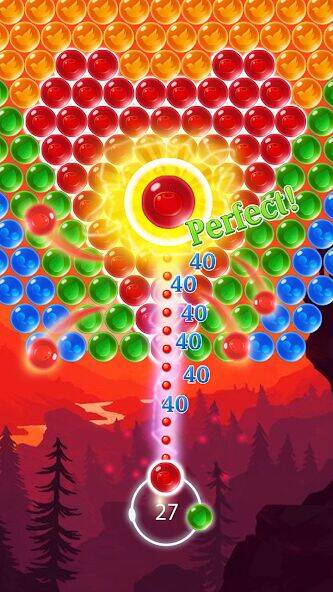 Скачать взломанную Bubble Shooter Magic Forest [Бесплатные покупки] MOD apk на Андроид