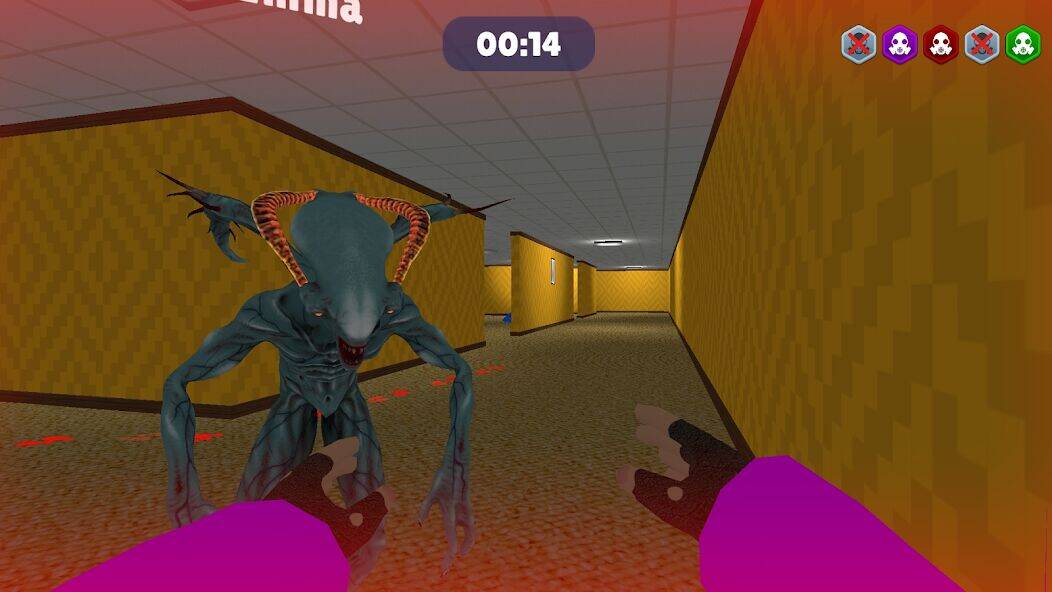 Скачать взломанную Horror Hide - Backrooms Escape [Бесплатные покупки] MOD apk на Андроид