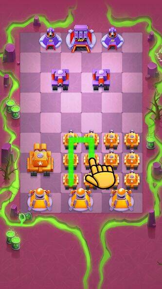 Скачать взломанную Merge Tanks - Battle Game [Мод меню] MOD apk на Андроид