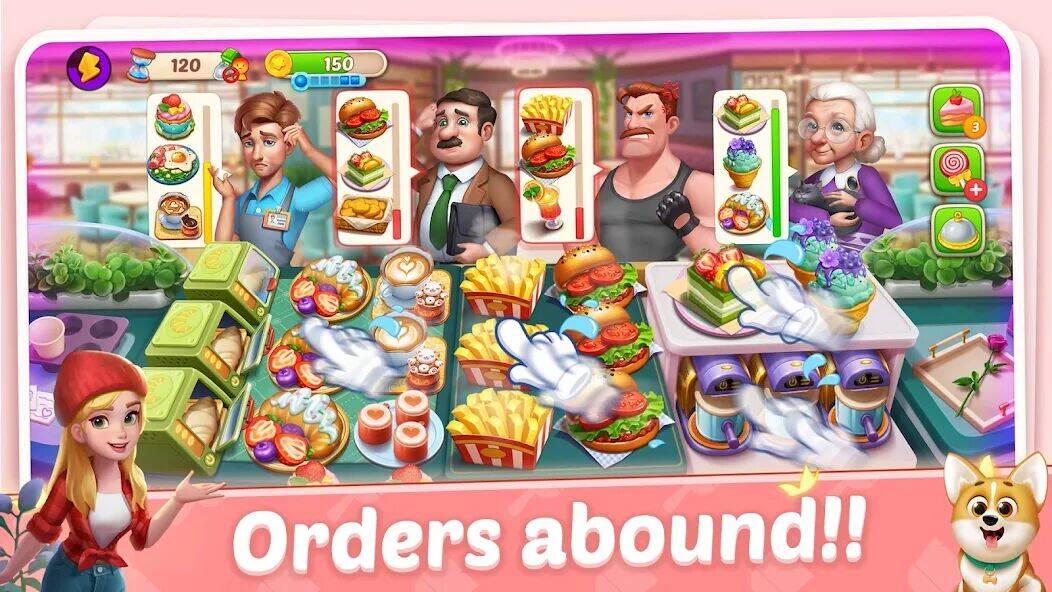 Скачать взломанную Cooking Town - Restaurant Game [Много денег] MOD apk на Андроид