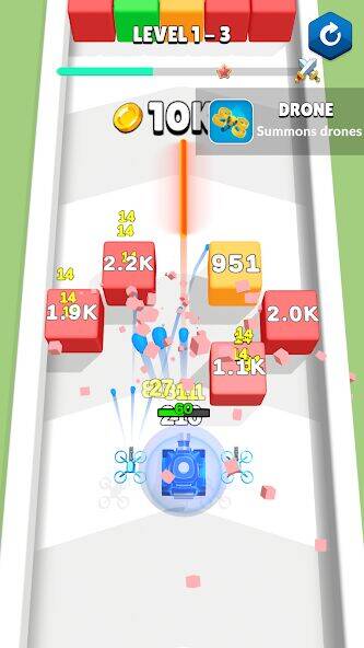 Скачать взломанную Tank Hero [Мод меню] MOD apk на Андроид
