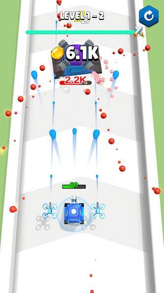 Скачать взломанную Tank Hero [Мод меню] MOD apk на Андроид