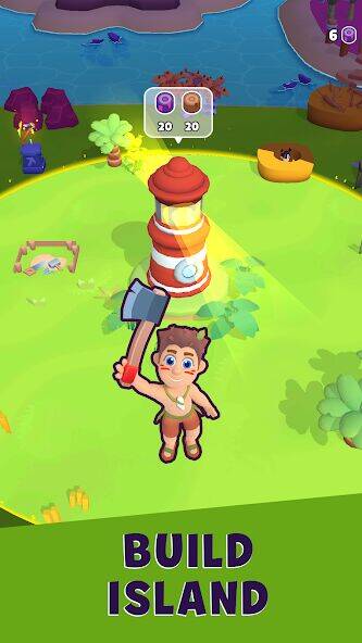 Скачать взломанную Lighthouse Island [Много монет] MOD apk на Андроид
