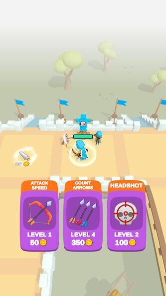 Скачать взломанную Land Invader [Много монет] MOD apk на Андроид