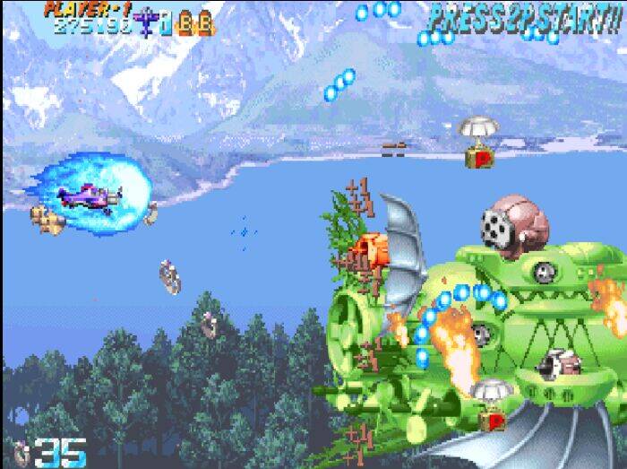 Скачать взломанную Progear- Airplane Shooter [Мод меню] MOD apk на Андроид