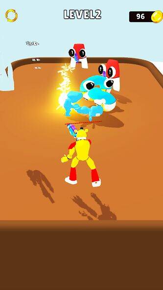 Скачать взломанную Merge Alphabet: Merge Monster [Мод меню] MOD apk на Андроид