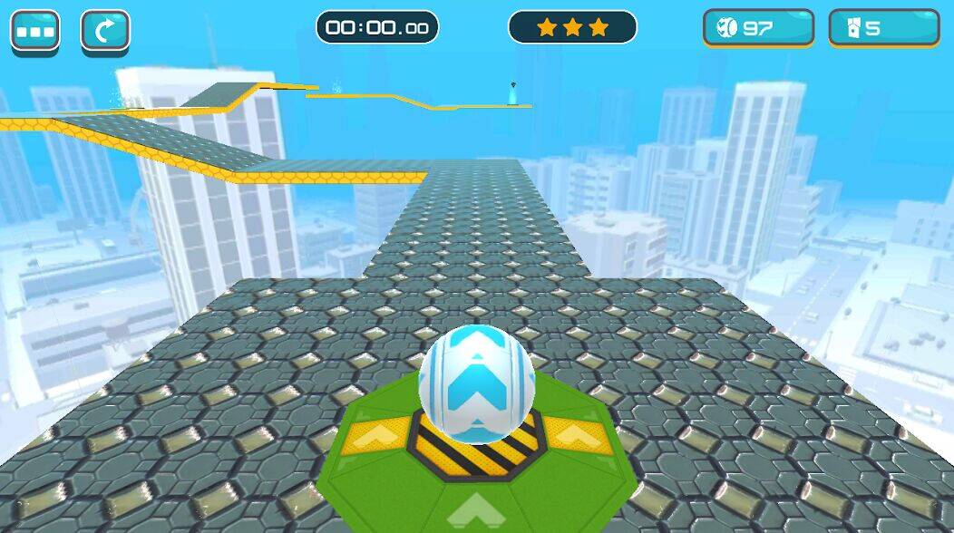 Скачать взломанную Gyro Ball 3D [Бесплатные покупки] MOD apk на Андроид