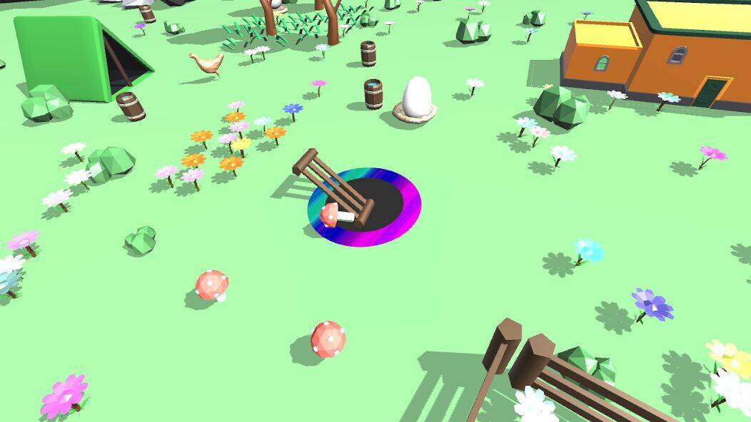 Скачать взломанную Hole Vacuum 3D [Бесплатные покупки] MOD apk на Андроид