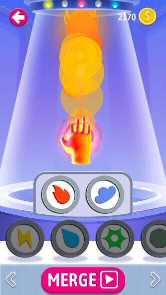 Скачать взломанную Elemental Gloves: Магия и Сила [Много монет] MOD apk на Андроид
