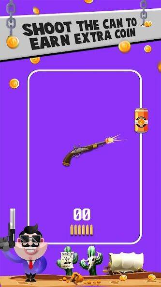 Скачать взломанную Стрельба из бутылок VS Gun [Мод меню] MOD apk на Андроид