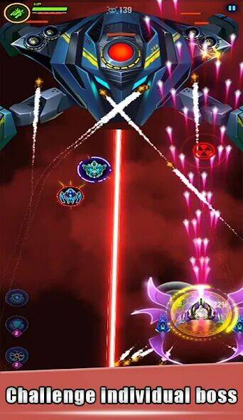 Скачать взломанную Galaxy Attack-space shooting g [Мод меню] MOD apk на Андроид