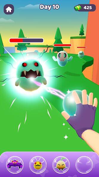 Скачать взломанную Monsters Island: Монстры [Много денег] MOD apk на Андроид