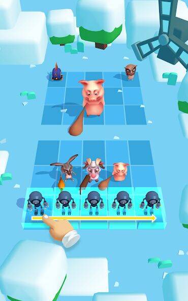 Скачать взломанную Animal Merge - Evolution Games [Много монет] MOD apk на Андроид