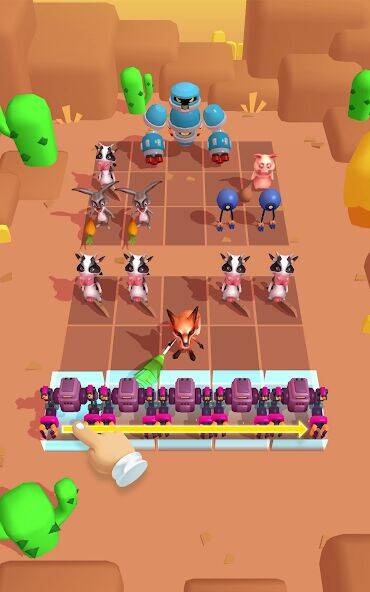 Скачать взломанную Animal Merge - Evolution Games [Много монет] MOD apk на Андроид
