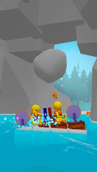 Скачать взломанную DIY Rafting [Бесплатные покупки] MOD apk на Андроид